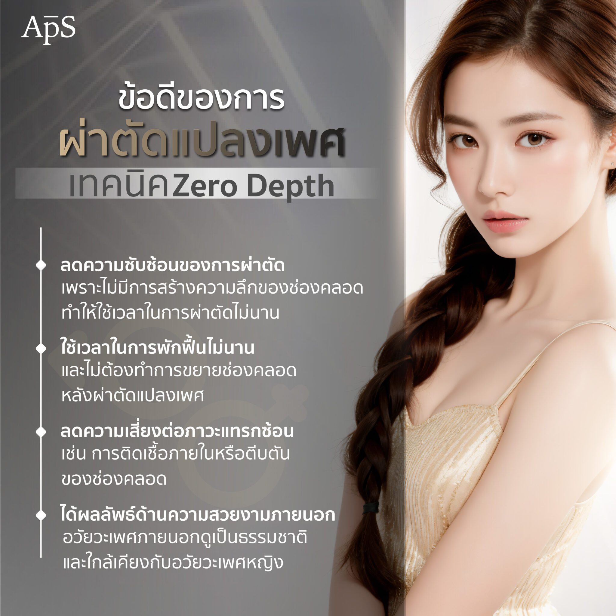 ผ่าตัดแปลงเพศเทคนิค Zero Depth คืออะไร เหมาะกับใคร และแตกต่างจากการ ...