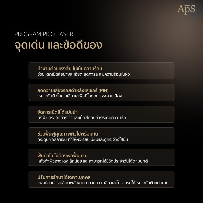 ข้อดีของการทำเลเซอร์หน้าใส