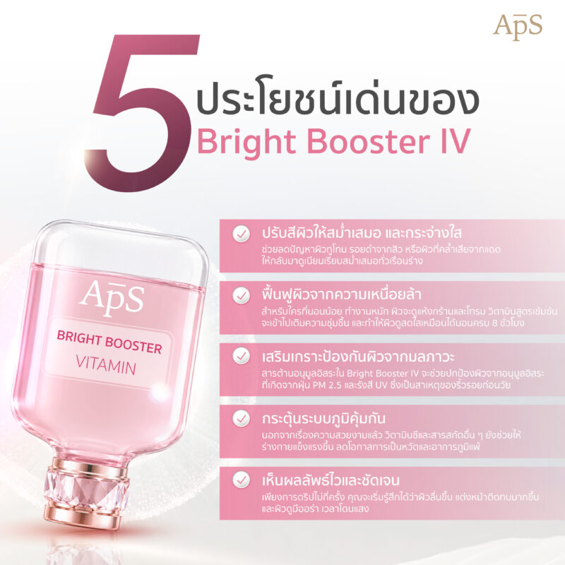 ประโยชน์ของโปรแกรม Bright Booster IV 