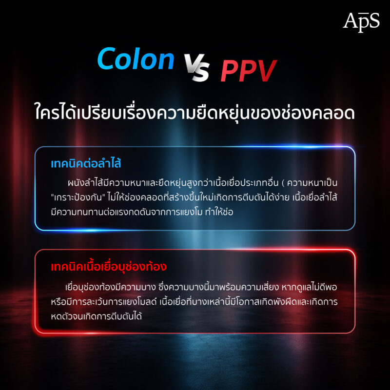 แปลงเพศเทคนิคต่อลำไส้กับ PPV ต่างกันอย่างไร? ควรเลือกแปลงเพศเทคนิคไหน 6 เปรียบเทียบแปลงเพศเทคนิคต่อลำไส้กับ PPV “ความยืดหยุ่นของเนื้อเยื่อ”