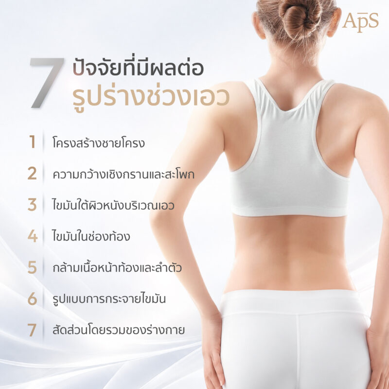 7 สิ่งที่ส่งผลต่อลักษณะช่วงเอว